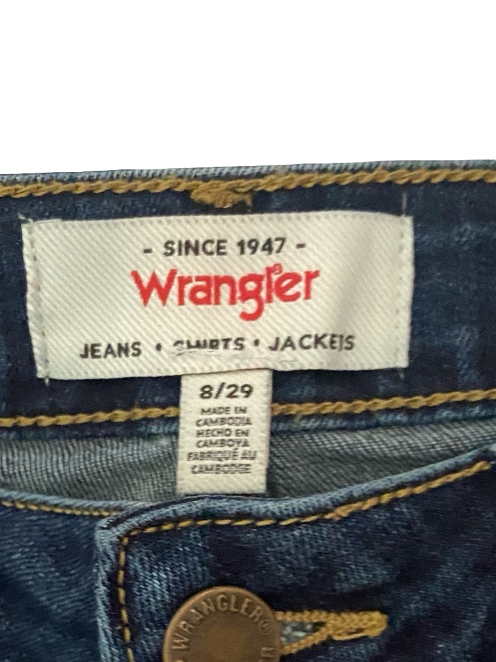 NWOT Women's Wrangler High-Rise Bootcut Jeans Size 8 - Picture 7 of 11